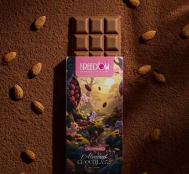 بار شوكولاتة لوز